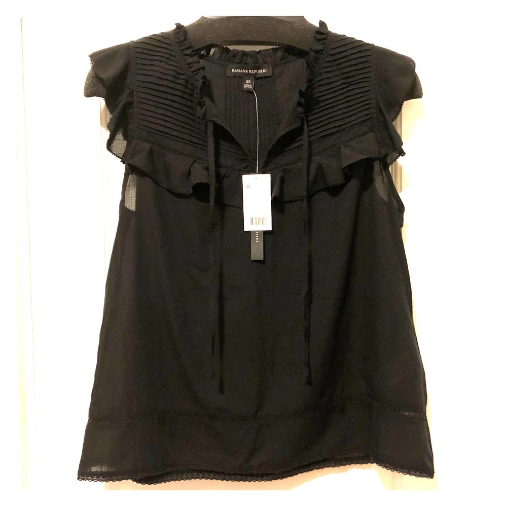 Banana Republic Cotton-TENCEL Top